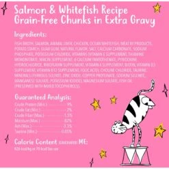 Tiny Tiger Chunks In EXTRA Gravy Salmon & Whitefish Recipe Grain-Free Canned Cat Food -Furry Friends 147774 PT5. AC SS1800 V1687286228