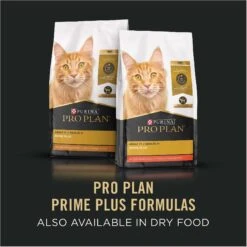 Purina Pro Plan Prime Plus 7+ Classic Cod & Shrimp Grain-Free Entree Canned Cat Food -Furry Friends 147950 PT6. AC SS1800 V1636672599