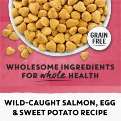 Purina Beyond Simply Indoor Wild-Caught Salmon, Egg & Sweet Potato Recipe Grain-Free Dry Cat Food 13 Purina Beyond Simply Indoor Wild-Caught Salmon, Egg & Sweet Potato Recipe Grain-Free Dry Cat Food -Furry Friends 148008 PT2. AC SS1800 V1699396604