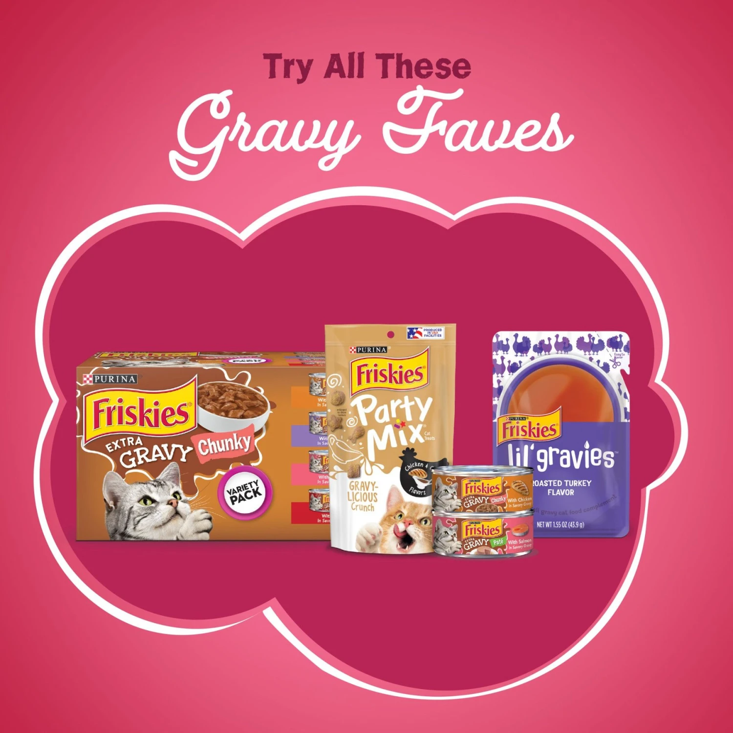 Friskies Gravy Swirlers Chicken & Salmon Flavor Dry Cat Food 8 Friskies Gravy Swirlers Chicken & Salmon Flavor Dry Cat Food - Image 6