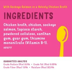 Friskies Lil' Soups With Sockeye Salmon In A Velvety Chicken Broth Lickable Cat Food Topper -Furry Friends 148066 PT4. AC SS1800 V1700162561