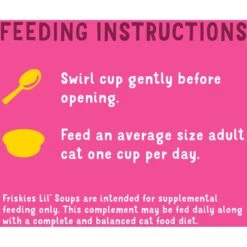 Friskies Lil' Soups With Sockeye Salmon In A Velvety Chicken Broth Lickable Cat Food Topper -Furry Friends 148066 PT6. AC SS1800 V1699368507