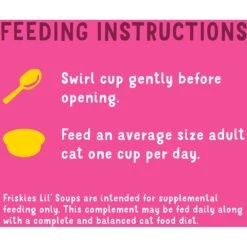 Friskies Lil' Soups With Sockeye Salmon In A Velvety Chicken Broth Lickable Cat Food Topper -Furry Friends 148066 PT8. AC SS1800 V1534190245