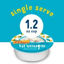 Friskies Lil' Soups With Tuna In A Velvety Chicken Broth Lickable Cat Treats 14 Friskies Lil' Soups With Tuna In A Velvety Chicken Broth Lickable Cat Treats -Furry Friends 148070 PT3. AC SS1800 V1695847917