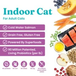 Solid Gold Let's Stay In Salmon, Lentil & Apple Recipe Adult Grain-Free Indoor Dry Cat Food 10 Solid Gold Let's Stay In Salmon, Lentil & Apple Recipe Adult Grain-Free Indoor Dry Cat Food -Furry Friends 148477 PT1. AC SS1800 V1696254968