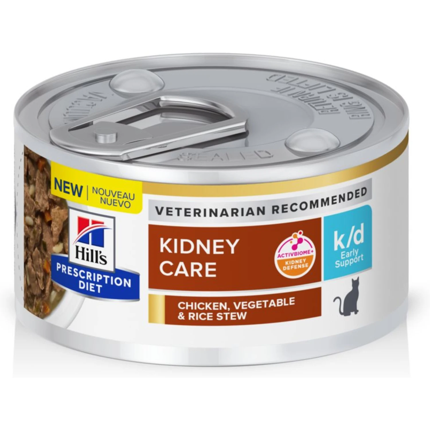 Hill's Prescription Diet K/d Early Support Chicken Canned Cat Food 3 Hill's Prescription Diet K/d Early Support Chicken Canned Cat Food