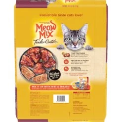 Meow Mix Tender Centers Basted Bites Chicken & Tuna Flavor Dry Cat Food -Furry Friends 149745 PT1. AC SS1800 V1661377916