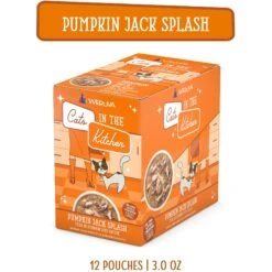 Weruva Cats In The Kitchen Pumpkin Jack Splash Tuna In Pumpkin Soup Grain-Free Cat Food Pouches -Furry Friends 149774 PT2. AC SS1800 V1700860123