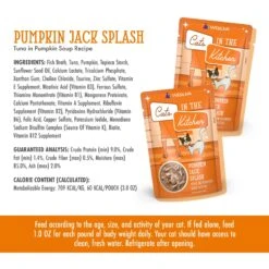 Weruva Cats In The Kitchen Pumpkin Jack Splash Tuna In Pumpkin Soup Grain-Free Cat Food Pouches -Furry Friends 149774 PT8. AC SS1800 V1700860062