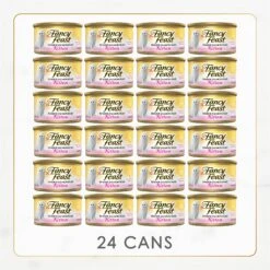 Fancy Feast Kitten Tender Salmon Feast Canned Cat Food 12 Fancy Feast Kitten Tender Salmon Feast Canned Cat Food -Furry Friends 149827 PT1. AC SS1800 V1691418768
