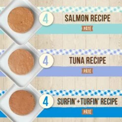 Merrick Purrfect Bistro Seafood Recipes Variety Pack Grain-Free Wet Cat Food -Furry Friends 150415 PT2. AC SS1800 V1696540848