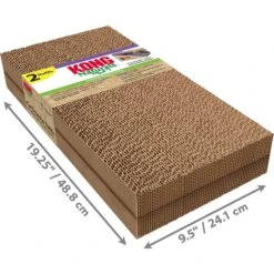 KONG Naturals Cat Scratcher Refill, 2-pack -Furry Friends 150517 PT2. AC SS1800 V1603133212