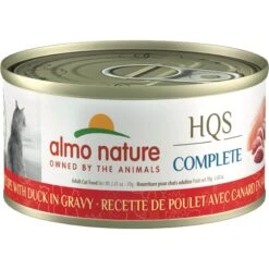 Almo Nature HQS Complete Chicken With Duck Grain-Free Canned Cat Food