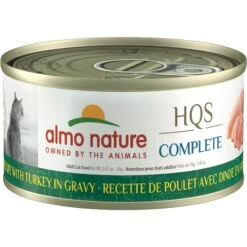 Almo Nature HQS Complete Chicken With Turkey Grain-Free Canned Cat Food