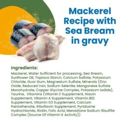 Almo Nature HQS Complete Mackerel With Sea Bream Grain-Free Canned Cat Food 13 Almo Nature HQS Complete Mackerel With Sea Bream Grain-Free Canned Cat Food -Furry Friends 150649 PT3. AC SS1800 V1632850579