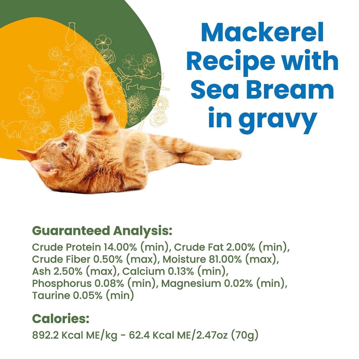 Almo Nature HQS Complete Mackerel With Sea Bream Grain-Free Canned Cat Food 7 Almo Nature HQS Complete Mackerel With Sea Bream Grain-Free Canned Cat Food - Image 5