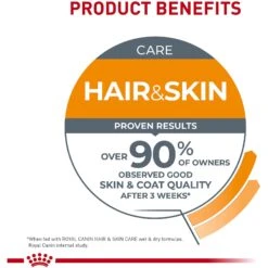 Royal Canin Feline Care Nutrition Hair & Skin Care Chunks In Gravy Pouch Cat Food, 3-oz, Case Of 12 -Furry Friends 151283 PT4. AC SS1800 V1697734448