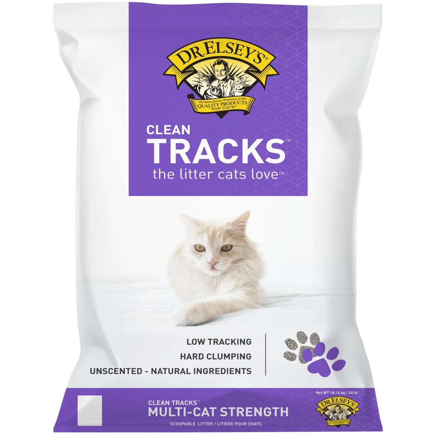 Dr. Elsey's Clean Tracks Clumping Clay Cat Litter 3 Dr. Elsey's Clean Tracks Clumping Clay Cat Litter - Image 2