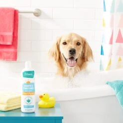Frisco 2-in-1 Dog & Cat Shampoo & Conditioner, Clean Scent -Furry Friends 152575 PT2. AC SS1800 V1551302806