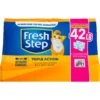 Fresh Step Triple Action Scented Clumping Clay Cat Litter 1 Fresh Step Triple Action Scented Clumping Clay Cat Litter -Furry Friends 154032 MAIN. AC SS1800 V1695149066