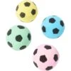 Ethical Pet Sponge Soccer Ball Cat Toy, 4-pack -Furry Friends 154217 MAIN. AC SS1800 V1682710994