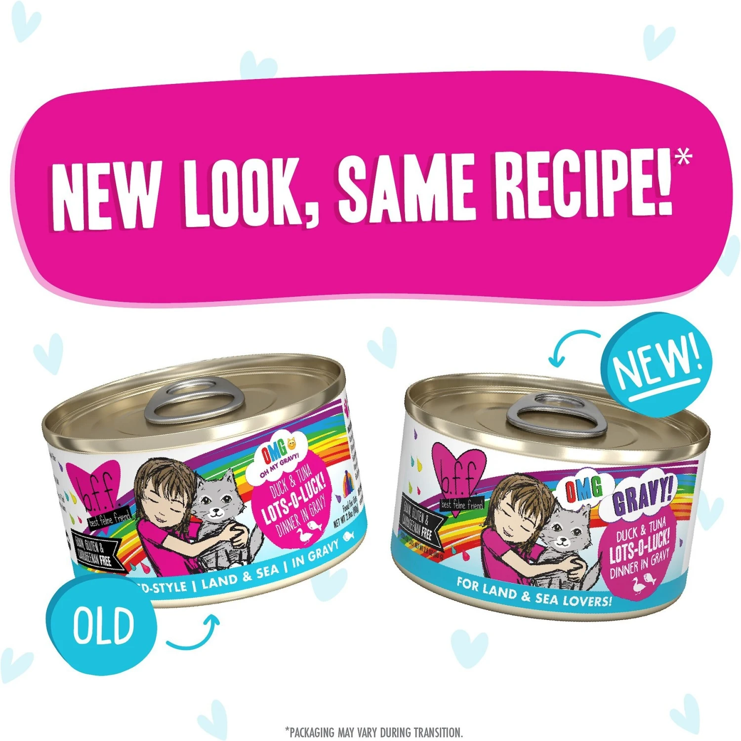 BFF OMG Lots-O-Luck! Duck & Tuna Dinner In Gravy Grain-Free Canned Cat Food 11 BFF OMG Lots-O-Luck! Duck & Tuna Dinner In Gravy Grain-Free Canned Cat Food - Image 9