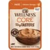 Wellness CORE Tiny Tasters Chicken Pate Grain-Free Cat Food Pouches -Furry Friends 155318 MAIN. AC SS1800 V1695828707