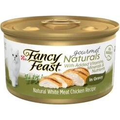 Fancy Feast Gourmet Naturals White Meat Chicken Recipe In Gravy Canned Cat Food
