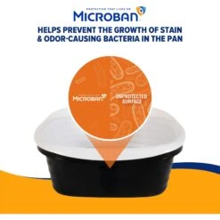 Arm & Hammer Sifting Cat Litter Pan 14 Arm & Hammer Sifting Cat Litter Pan -Furry Friends 156367 PT5. AC SS1800 V1659635007