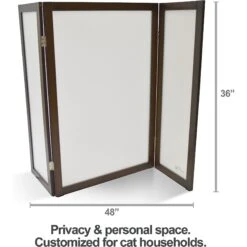 PetFusion Modest Cat Litter Box Privacy Screen 11 PetFusion Modest Cat Litter Box Privacy Screen -Furry Friends 156734 PT2. AC SS1800 V1548271361