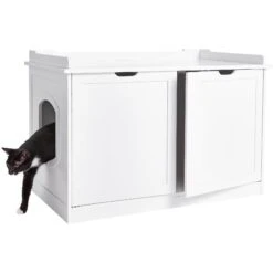 Frisco Decorative Bench Cat Litter Box Cover 9 Frisco Decorative Bench Cat Litter Box Cover -Furry Friends 156788 PT1. AC SS1800 V1566919029