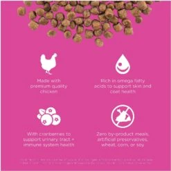 Go! Solutions Skin + Coat Care Chicken Recipe Dry Cat Food -Furry Friends 157012 PT2. AC SS1800 V1638837458