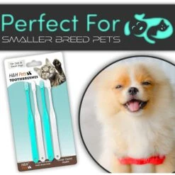 H&H Pets Cat & Small Dog Toothbrush 11 H&H Pets Cat & Small Dog Toothbrush -Furry Friends 157150 PT3. AC SS1800 V1702056703