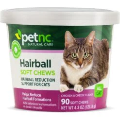 PetNC Natural Care Hairball Reduction Cat Soft Chews