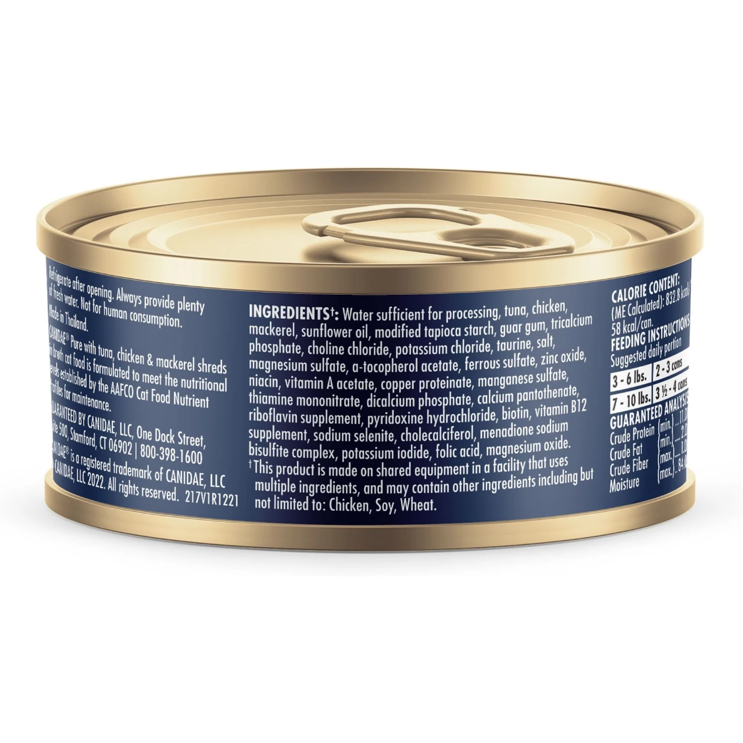 CANIDAE Adore Grain-Free Tuna, Chicken & Mackerel In Broth Canned Cat Food 6 CANIDAE Adore Grain-Free Tuna, Chicken & Mackerel In Broth Canned Cat Food - Image 4