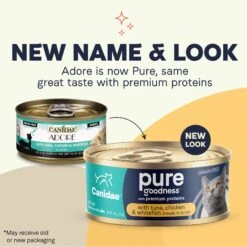 CANIDAE Adore Grain-Free Tuna, Chicken & Whitefish In Broth Canned Cat Food -Furry Friends 157488 PT1. AC SS1800 V1671650095