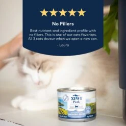 ZIWI Peak Mackerel Recipe Canned Cat Food -Furry Friends 157505 PT6. AC SS1800 V1703277168