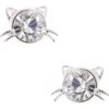Pet Friends Cat Stud Earrings