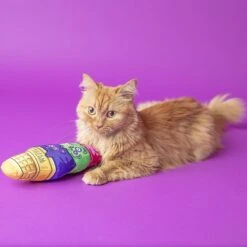 Fat Cat Kitty Kickz Mice Cream Cone Cat Toy -Furry Friends 157608 PT2. AC SS1800 V1602294970