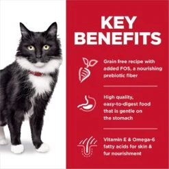 Hill's Science Diet Adult Sensitive Stomach & Skin Grain-Free Salmon & Yellow Pea Recipe Dry Cat Food 15 Hill's Science Diet Adult Sensitive Stomach & Skin Grain-Free Salmon & Yellow Pea Recipe Dry Cat Food -Furry Friends 157794 PT4. AC SS1800 V1617659812