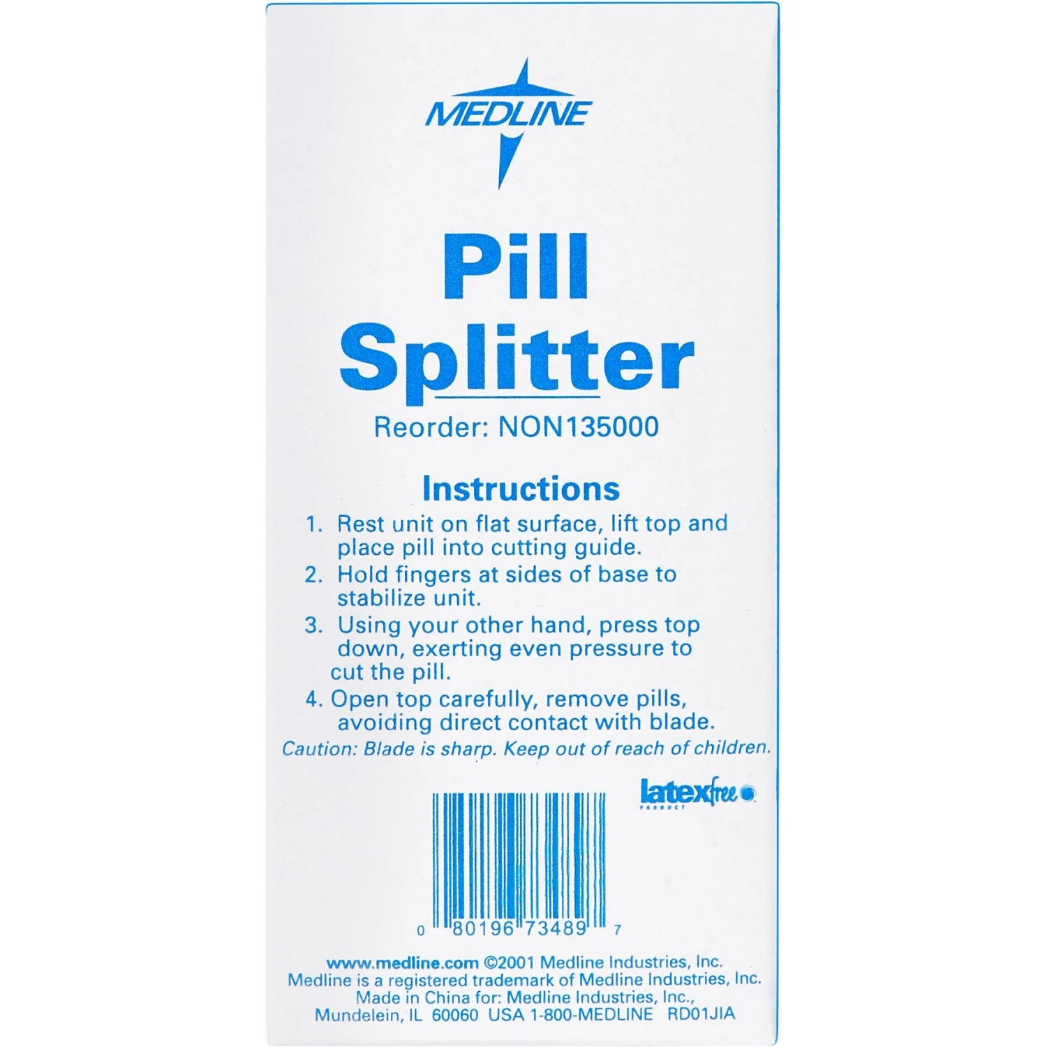 Medline Pill Splitter 5 Medline Pill Splitter - Image 3