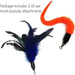 Pet Fit For Life 2 In 1 LED Laser Light & Interactive Wand Cat Toy -Furry Friends 159020 PT6. AC SS1800 V1589321010