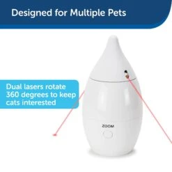 PetSafe Zoom Rotating Laser Cat Toy 17 PetSafe Zoom Rotating Laser Cat Toy -Furry Friends 159067 PT7. AC SS1800 V1599827475
