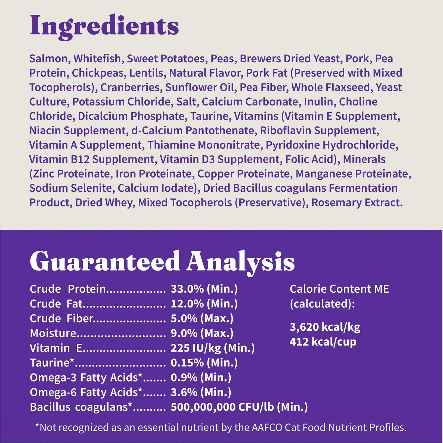 Halo Holistic Wild-Caught Salmon & Whitefish Recipe Dry Cat Food 10 Halo Holistic Wild-Caught Salmon & Whitefish Recipe Dry Cat Food - Image 8