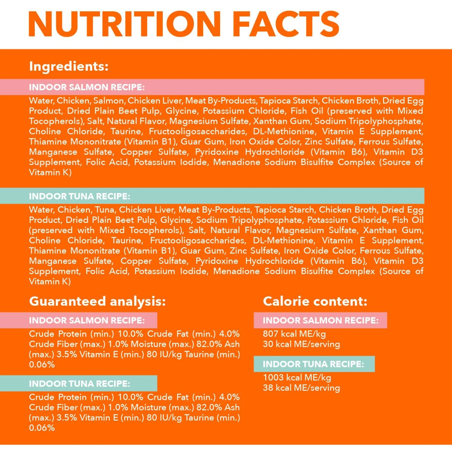 Iams Perfect Portions Indoor Tuna & Salmon Recipe Grain-Free Cuts In Gravy Variety Pack Adult Wet Cat Food Trays 8 Iams Perfect Portions Indoor Tuna & Salmon Recipe Grain-Free Cuts In Gravy Variety Pack Adult Wet Cat Food Trays - Image 6