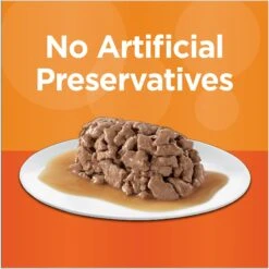 Iams Perfect Portions Healthy Adult Chicken Recipe Grain-Free Cuts In Gravy Wet Cat Food Trays -Furry Friends 159249 PT3. AC SS1800 V1615244566