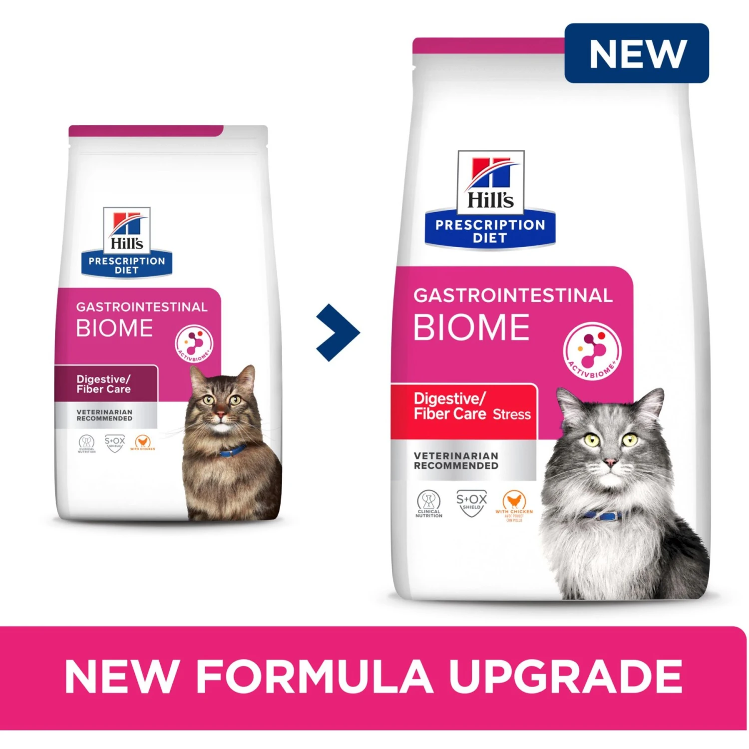 Hill's Prescription Diet Gastrointestinal Biome With Chicken Dry Cat Food 4 Hill's Prescription Diet Gastrointestinal Biome With Chicken Dry Cat Food - Image 2