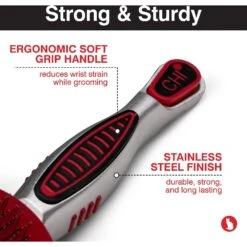 CHI Self Cleaning & Pivoting Slicker Cat Brush -Furry Friends 159855 PT7. AC SS1800 V1647551498