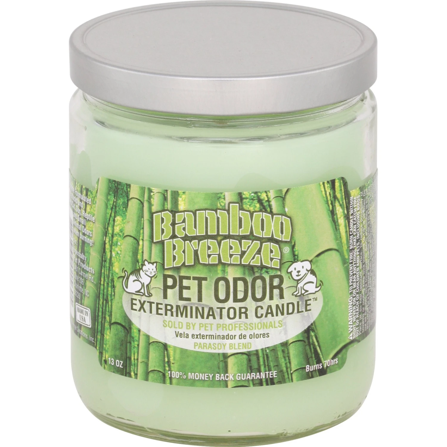 Pet Odor Exterminator Bamboo Breeze Deodorizing Candle Jar 3 Pet Odor Exterminator Bamboo Breeze Deodorizing Candle Jar
