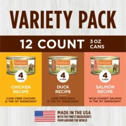 Instinct Original Grain-Free Pate Recipe Variety Pack Wet Canned Cat Food 13 Instinct Original Grain-Free Pate Recipe Variety Pack Wet Canned Cat Food -Furry Friends 160774 PT3. AC SS1800 V1681227739